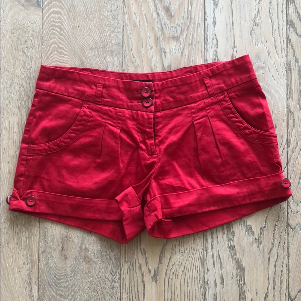 Red Blanco shorts